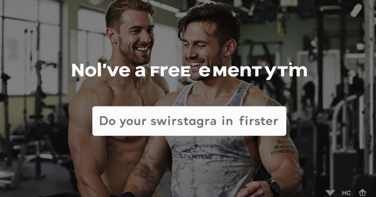 Engaging gym partner