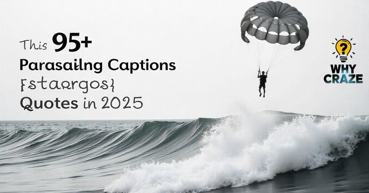 Parasailing Captions